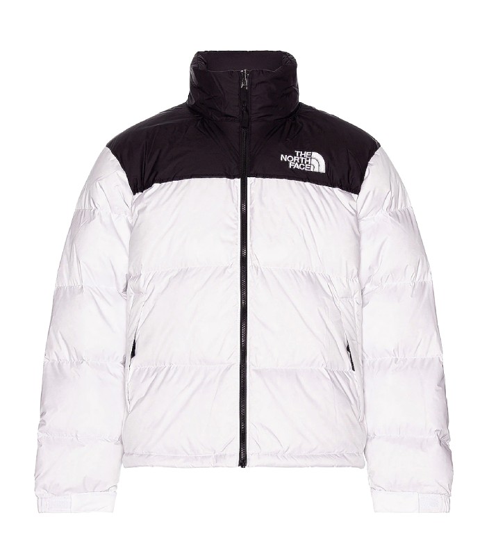 1996 Retro Nuptse White Jacket | The Puffer jackets