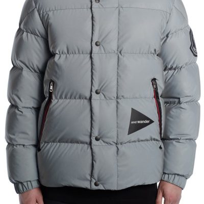 2 Moncler 1952 x and wander Bunkyo Reflective Water Resistant Down Puffer Jacket