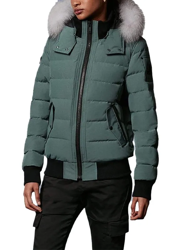 Chicago PD S09 Hailey Upton Teal Puffer Jacket - The Puffer jackets