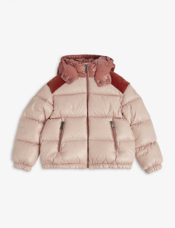 Chouelle Quilted Kids Hooded Puffer Jacket