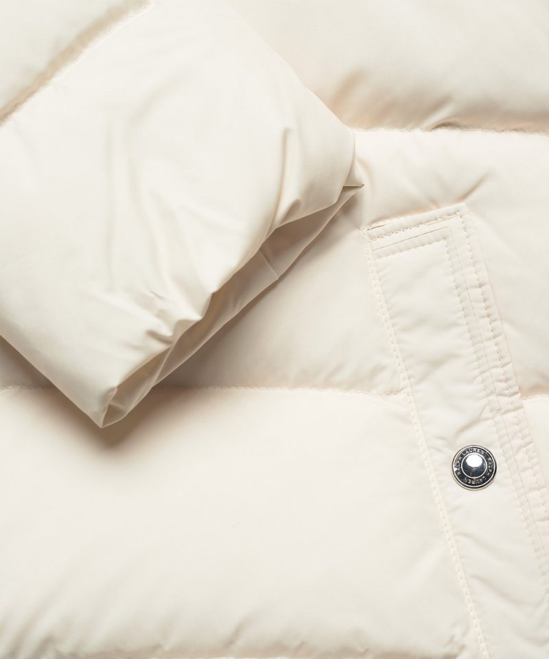 Cream-Parachute-Mens-Hooded-Puffer-Jacket