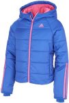 Girls Hooded Puffer Dark Blue Jacket