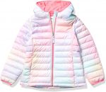 Girls Lightweight Water-Resistant Puffer Jacket