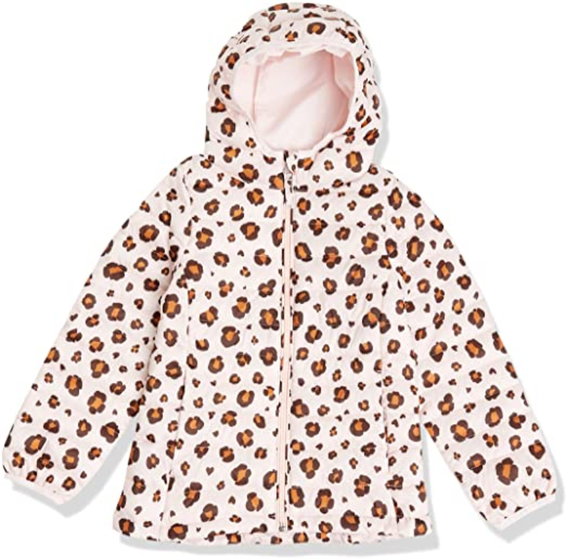 Girls Lightweight Puffer Hooded White Jacket - The Puffer Jackets