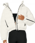 Kendall-Jenner-White-Puffer-Jacket