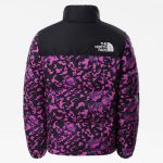 Kids 1996 Printed Retro Nuptse Violet Jacket