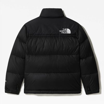 Kids 1996 Retro Nuptse Black Nylon Jacket