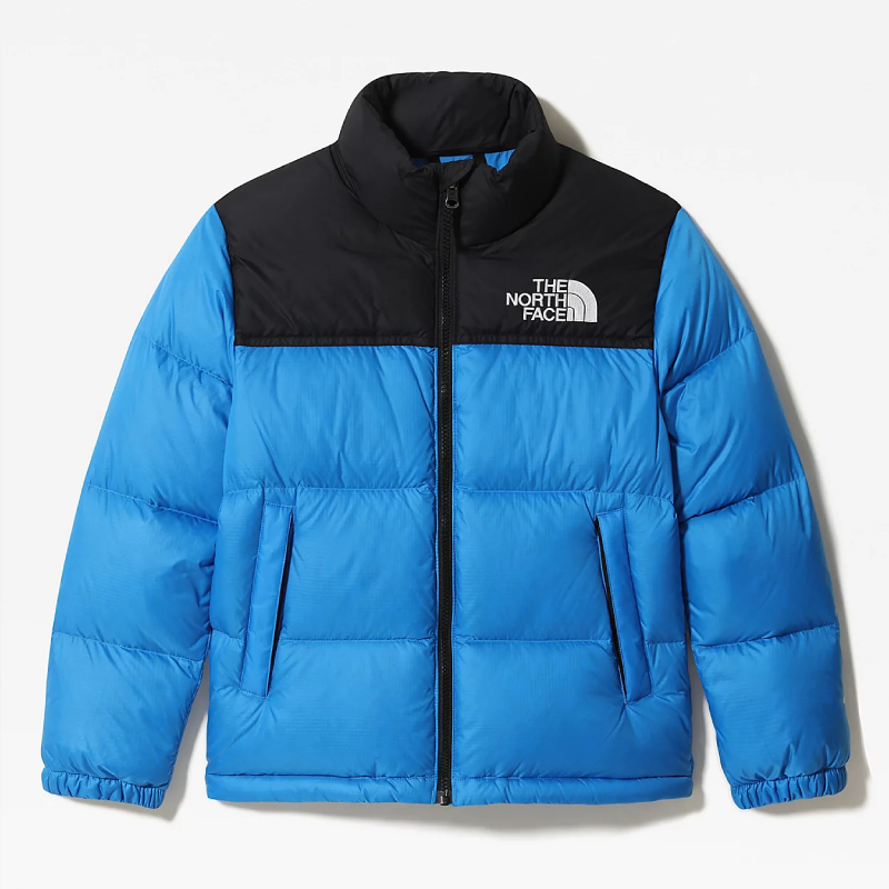 Kids 1996 Retro Nuptse Blue Jacket - The Puffer Jackets