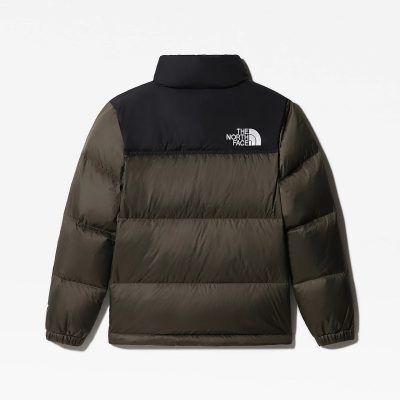 Kids 1996 Retro Nuptse Green Jacket