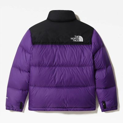 Kids 1996 Retro Nuptse Purple Nylon Jacket