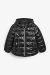 Kids Benetton Logo Puffer Jacket