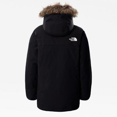 Kids Black Mcmurdo Nylon Parka