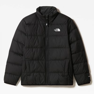 Kids Black Nylon Andes Jacket