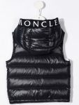 Kids Black Padded Puffer Vest