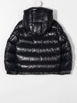 Kids Black Padded Zipped Jacket