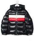 Kids Black Padded Zipped Jacket