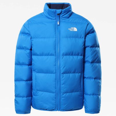 Kids Blue Nylon Andes Jacket