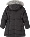 Kids Calvin Klein Long Puffer Black Coat