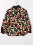Kids Camouflage-print Padded Bomber Jacket