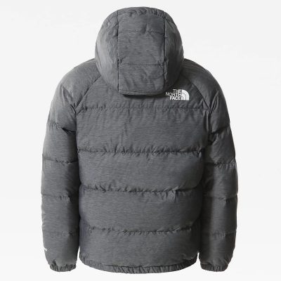 Kids Gray Hyalite Down Nylon Jacket