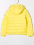 Kids Hooded Padded Yellow Jacket