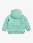 Kids Hooded Recycled Polyester Puffer Jacket
