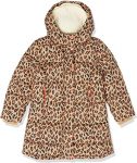 Kids Long Heavy-Weight Brown Puffer Coat