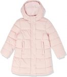 Kids Long Heavy-Weight Pink Puffer Jacket