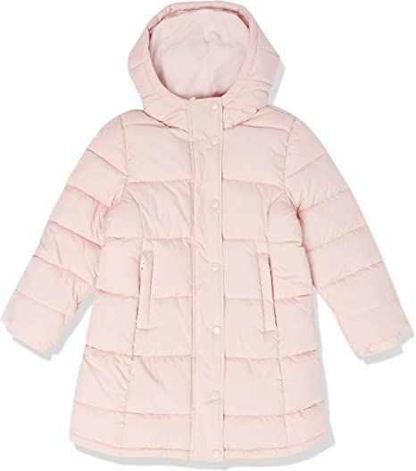 Kids Long Heavy-Weight Pink Puffer Jacket - The Puffer Jackets