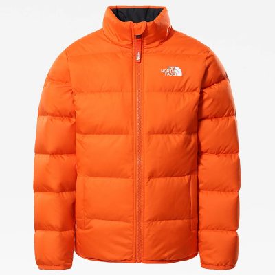 Kids Orange Nylon Andes Jacket