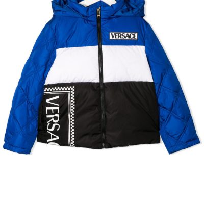Kids Padded Color Blocked Jacket