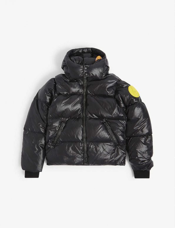 Kids Quilted Down-filled Shell Puffer Jacket