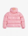 Kids Quilted Pink Shell Puffer Jacket