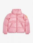 Kids Quilted Pink Shell Puffer Jacket