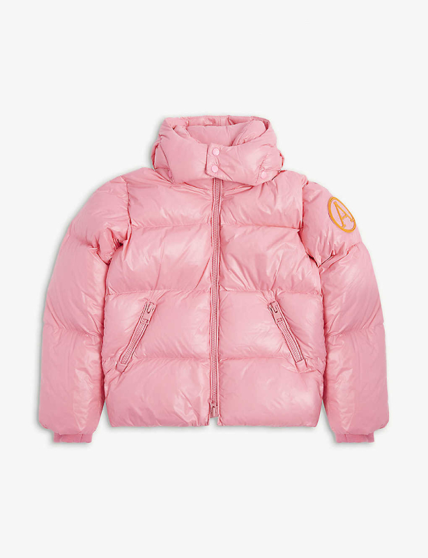 Kids Quilted Pink Shell Puffer Jacket - The Puffer Jackets