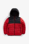 Kids Red Puffer Jacket