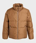 Mens-Brown-Down-Jacket