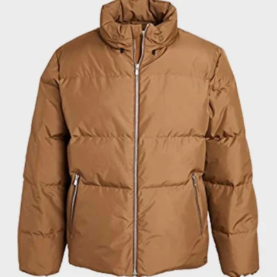 Mens Brown Down Jacket