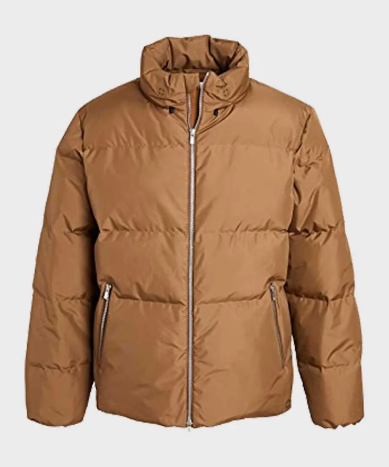 Mens Brown Down Jacket