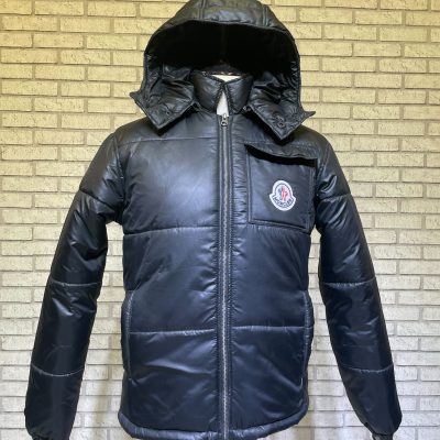 Mens Puffer Black Jacket