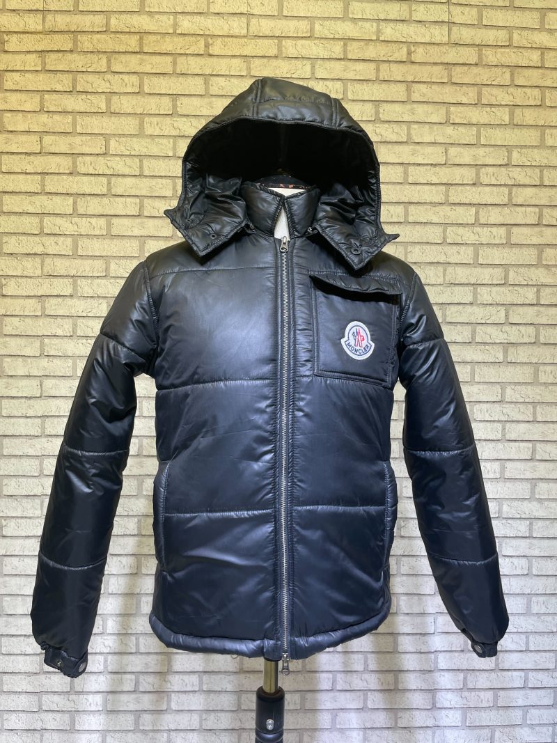 Mens Puffer Black Jacket