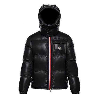 Mens Puffer Black Jacket