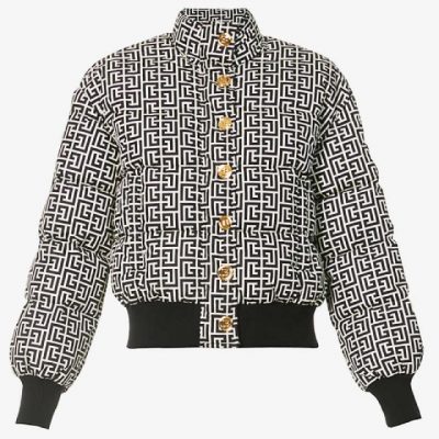 Monogram Printed Shell Down Jacket