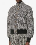 Monogram Printed Shell Down Jacket