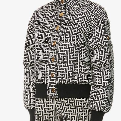Monogram Printed Shell Down Jackets