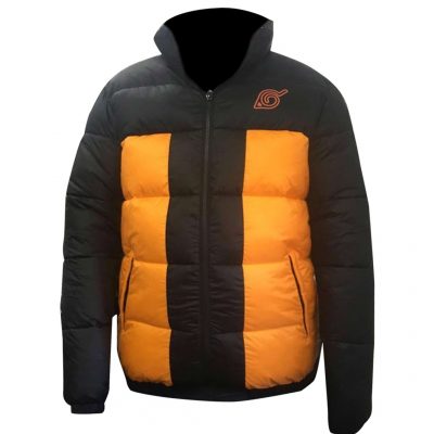 Naruto Uzumaki Puffer Jacket