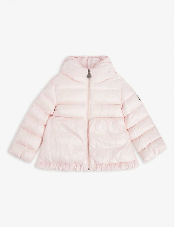 Odile Quilted Satin Kids Puffer Jacket