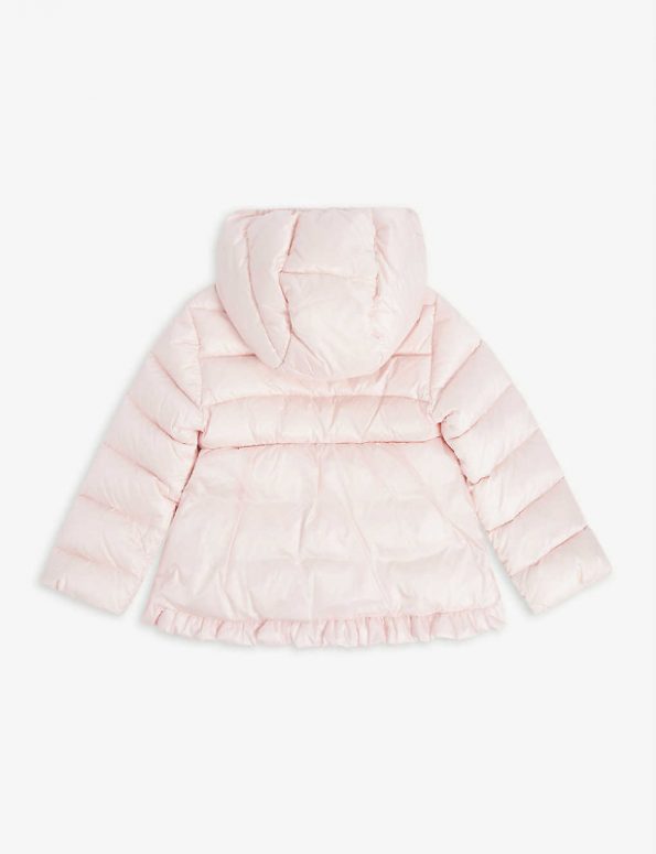 Odile Quilted Satin Puffer Jacket