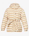 Oversized Parka II Houndstooth Shell-Down Jacket