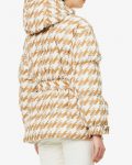 Oversized Parka II Houndstooth Shell-Down Jacket